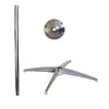 Image of 3 Piece Cocktail Table Repair Kit - 42" Leg, Socket, Cross Base