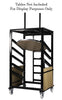 Image of Heavy Duty Steel Moving Cart for 36" Bistro / Cocktail Tables