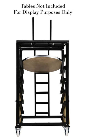 Heavy Duty Steel Moving Cart for 36" Bistro / Cocktail Tables