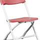 Kids Red Plastic Folding Chairs