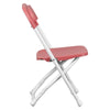 Image of Kids Red Plastic Folding Chairs