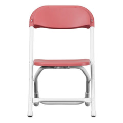 Kids Red Plastic Folding Chairs
