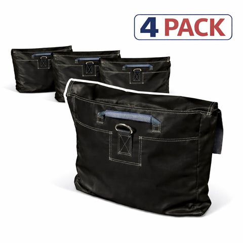 4 Pack of Black Sand Bags
