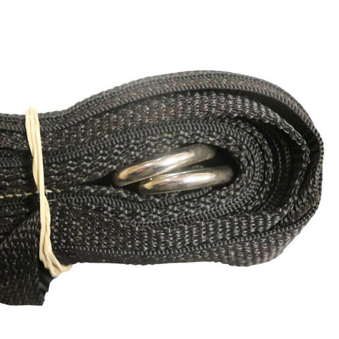 8' Ground Tie Down Strap with D Ring, 2 Pack