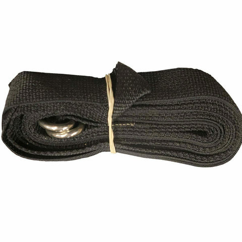 8' Ground Tie Down Strap with D Ring, 2 Pack