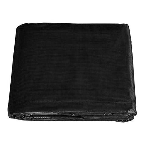 10' x 20' Heavy Duty Waterproof PVC Vinyl Tarp - Black