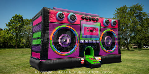 Boom Box™ Blacklight Bouncer by Cutting Edge