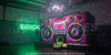 Image of Boom Box™ Blacklight Bouncer by Cutting Edge