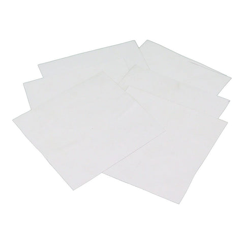 White Tent Vinyl Repair Patch 6x6 – 16oz Blockout PVC (6-Pack)