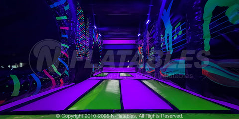 Boom Box™ Blacklight Bouncer by Cutting Edge