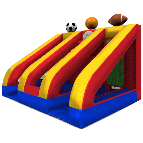 13'H Sports Challenge Inflatable Combo by Bouncer Depot SKU# 5023