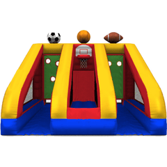 13'H Sports Challenge Inflatable Combo by Bouncer Depot