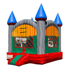 14'H Marble Castle Bounce House by Bouncer Depot