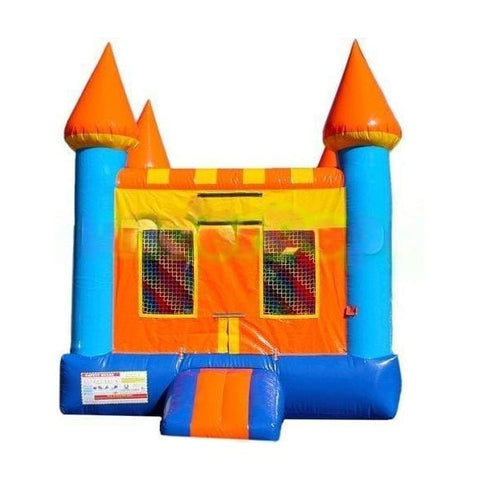 Bouncer Depot Commercial Bouncers 14'H Orange Castle by Bouncer Depot 781880209713 1090-Bouncer Depot 14'H Orange Castle by Bouncer Depot SKU #1090