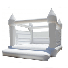 15'H White Wedding Bounce House by Bouncer Depot SKU #1092