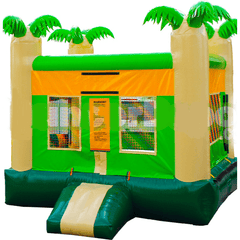 Bouncer Depot Commercial Bouncers 14' Tropical Moon Jump Bounce House by Bouncer Depot 1080 14' Tropical Moon Jump Bounce House by Bouncer Depot SKU #1080