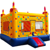 Image of Bouncer Depot Commercial Bouncers 15'H Birthday Cake Commercial Grade Bouncy House by Bouncer Depot 1010 15'H Birthday Cake Commercial Grade Bouncy House Bouncer Depot #1010