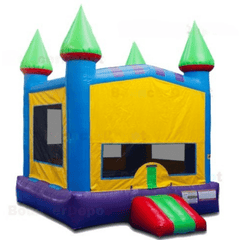 Bouncer Depot Commercial Bouncers 15' Module Castle Commercial Bounce House by Bouncer Depot 1087 15' Module Castle Commercial Bounce House by Bouncer Depot SKU #1087