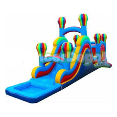22'H Balloon Moon Walk Inflatable With Pool by Bouncer Depot