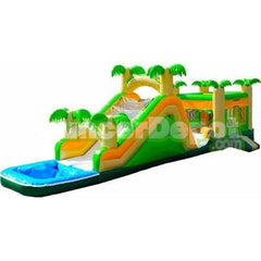 15'H Tropical Moon Jump Slide Combo by Bouncer Depot SKU# 3046P