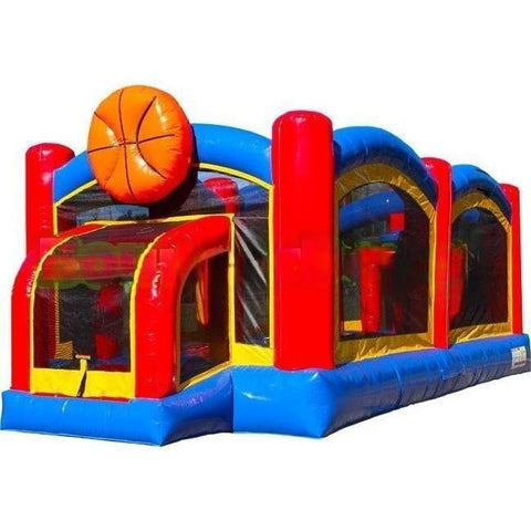 Bouncer Depot Inflatable Bouncers 14'H 5 In 1 Inflatable Game Combo by Bouncer Depot 5014 13'H Sports Challenge Inflatable Combo by Bouncer Depot SKU# 5023