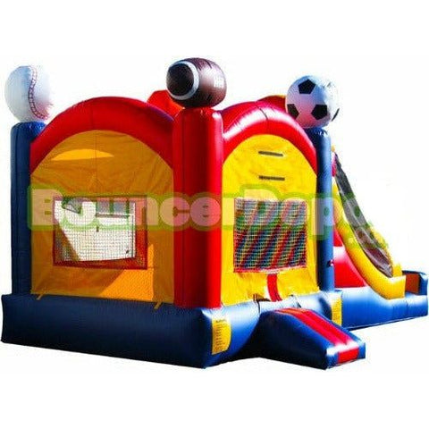 Bouncer Depot Inflatable Bouncers 14' H Sport Combo Jumping Castle Moonwalk by Bouncer Depot 14' H Sport Combo Jumping Castle Moonwalk by Bouncer Depot SKU# 3002D