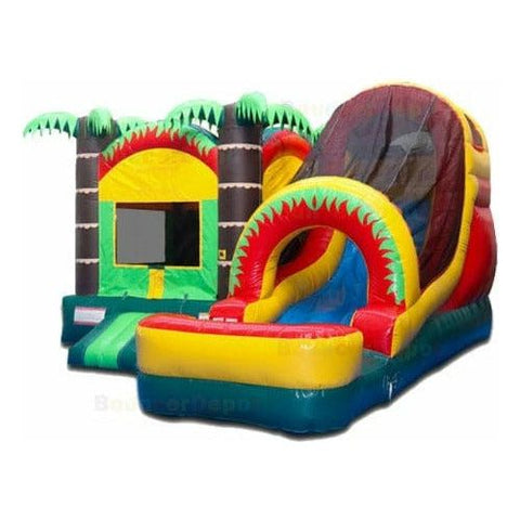 Bouncer Depot Inflatable Bouncers 14'H Tropical Combo Jumpers For Sale by Bouncer Depot 14'H Tropical Combo Jumpers For Sale by Bouncer Depot SKU# 3020D