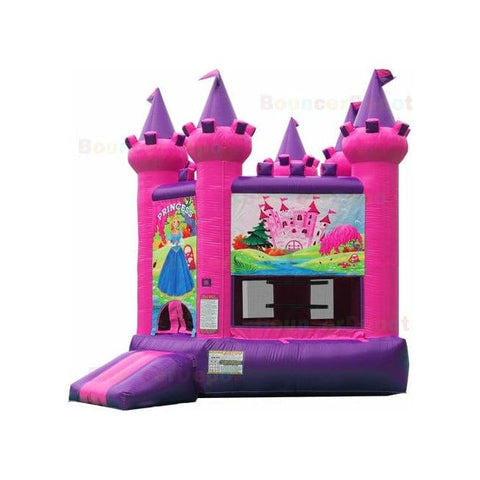 Bouncer Depot Inflatable Bouncers 14'H Ultimate Princess Indoor / Outdoor  Castle by Bouncer Depot 781880295174 1094 14'H Ultimate Princess Indoor / Outdoor  Castle Bouncer Depot SKU#1094