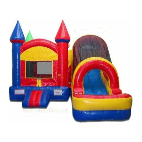 Bouncer Depot Inflatable Bouncers 15'H Castle Dry Slide Combo Moonwalk For Sale by Bouncer Depot 15'H Castle Dry Slide Combo Moonwalk For Sale by Bouncer Depot 3022D