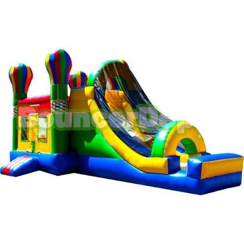 15'H Combo Balloon Slide Moonwalk by Bouncer Depot