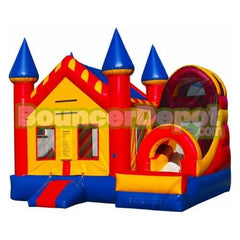 15'H Combo Castle Slide Moonwalk by Bouncer Depot