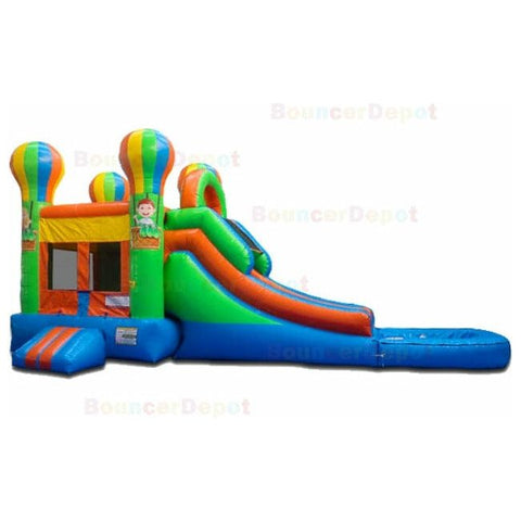 Bouncer Depot Inflatable Bouncers 15'H Compact Combo Balloon With Water Slide by Bouncer Depot 781880233749 MC005P 15'H Compact Combo Balloon With Water Slide Bouncer Depot SKU# MC005P