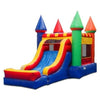 Image of Bouncer Depot Inflatable Bouncers 15'H Compact Rainbow Castle Jumper by Bouncer Depot 15'H Compact Rainbow Castle Jumper by Bouncer Depot SKU# MC003D