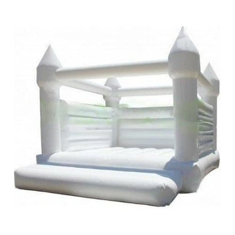 Bouncer Depot Inflatable Bouncers 15'H White Wedding Bounce House by Bouncer Depot 781880280170 1092-M 15'H White Wedding Bounce House by Bouncer Depot SKU# 1092-M