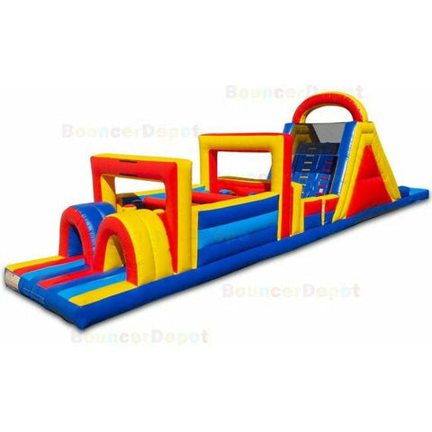 Bouncer Depot Inflatable Bouncers 17'H Inflatable Obstacle Course With Pool by Bouncer Depot 781880220411 4005P 17'H Inflatable Obstacle Course With Pool by Bouncer Depot SKU# 4005P