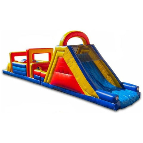 Bouncer Depot Inflatable Bouncers 17'H Rainbow Obstacle Course by Bouncer Depot 781880221609 4005D 17'H Rainbow Obstacle Course by Bouncer Depot SKU# 4005D