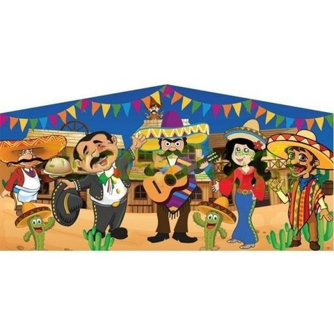 Bouncer Depot Inflatable Bouncers Fiesta Bounce House Banner by Bouncer Depot 781880210078 B1026-A-Bouncer depot Fiesta Bounce House Banner by Bouncer Depot SKU#B1026-A