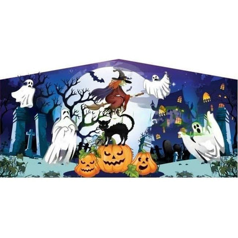 Bouncer Depot Inflatable Bouncers Halloween Bounce House Banner by Bouncer Depot 781880211242 B1023-A-Bouncer depot Halloween Bounce House Banner by Bouncer Depot SKU#B1023-A