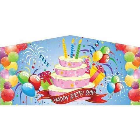 Bouncer Depot Inflatable Bouncers Happy Birthday Banner by Bouncer Depot 781880210047 B1020-A-Bouncer Depot Happy Birthday Banner by Bouncer Depot SKU#B1020-A