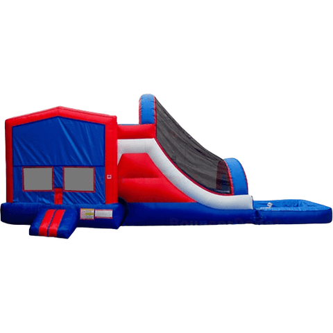 Bouncer Depot Water Parks & Slides 14'H Modular Combo Space Walk Inflatable with Pool by Bouncer Depot 781880221388 3014P