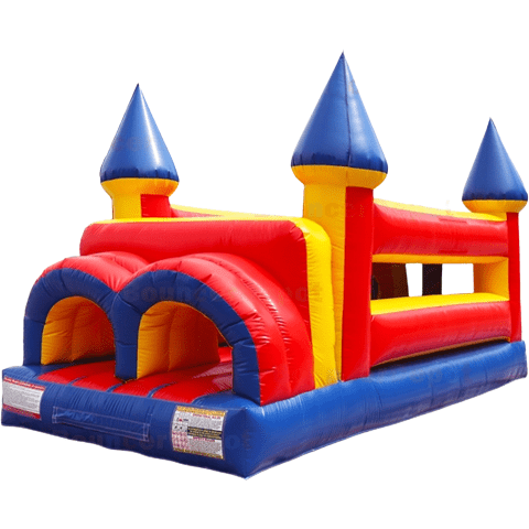 Bouncer Depot Water Parks & Slides 15'H Combo Castle Obstacle With Pool by Bouncer Depot 781880221531 3033P 15'H Combo Castle Obstacle With Pool by Bouncer Depot SKU #3033P