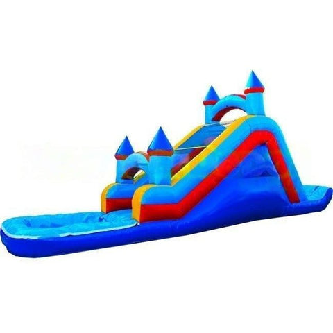 Bouncer Depot Water Parks & Slides 15'H Inflatable Castle Water Slide by Bouncer Depot 781880208822 2071-Bouncer depot 15'H Inflatable Castle Water Slide by Bouncer Depot SKU#2071