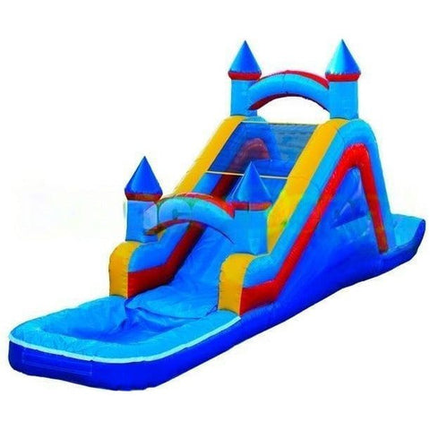 Bouncer Depot Water Parks & Slides 15'H Inflatable Castle Water Slide by Bouncer Depot 781880208822 2071-Bouncer depot 15'H Inflatable Castle Water Slide by Bouncer Depot SKU#2071