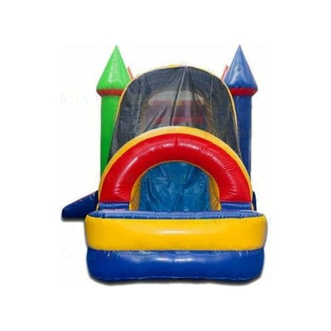 Bouncer Depot Water Parks & Slides 15'H Rainbow Castle Combo Spacewalk Sales by Bouncer Depot 15'H Rainbow Castle Combo Spacewalk Sales by Bouncer Depot SKU# 3001D