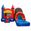 Image of Bouncer Depot Water Parks & Slides 15'H  Wet Dry Combo Castle Inflatable Bouncer Moonwalk by Bouncer Depot 781880274568 3022P 15'H Wet Dry Combo Castle Inflatable Bouncer Moonwalk Bouncer Depot