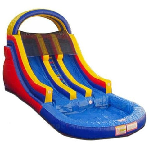 Bouncer Depot Water Parks & Slides 16'H High Double Lane Rainbow Water Slide by Bouncer Depot 781880220374 2114 16'H High Double Lane Rainbow Water Slide by Bouncer Depot SKU# 2114