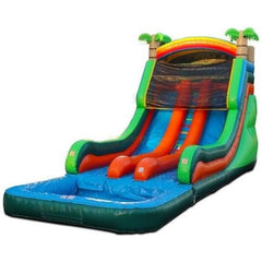 Bouncer Depot Water Parks & Slides 18'H Tropical Water Slide by Bouncer Depot 781880221012 2100 18'H Tropical Water Slide by Bouncer Depot SKU # 2100