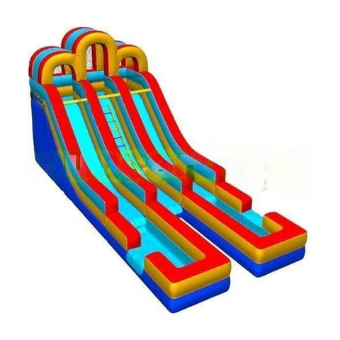 Bouncer Depot Water Parks & Slides 20'H Dual Pool Inflatable Water Slide by Bouncer Depot 2122 15 Ft Dual Water Slide by Bouncer Depot SKU#2116