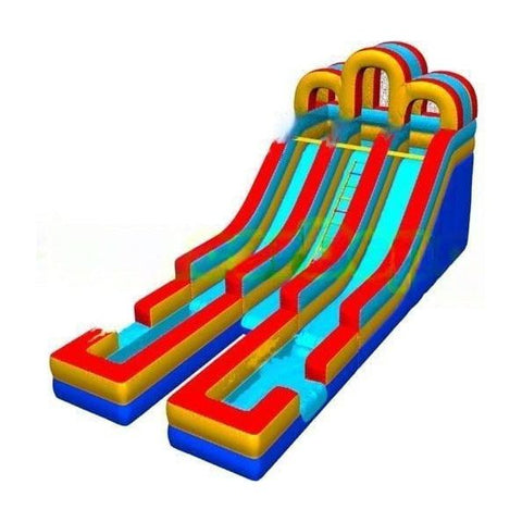 Bouncer Depot Water Parks & Slides 20'H Dual Pool Inflatable Water Slide by Bouncer Depot 781880208631 2122 15 Ft Dual Water Slide by Bouncer Depot SKU#2116