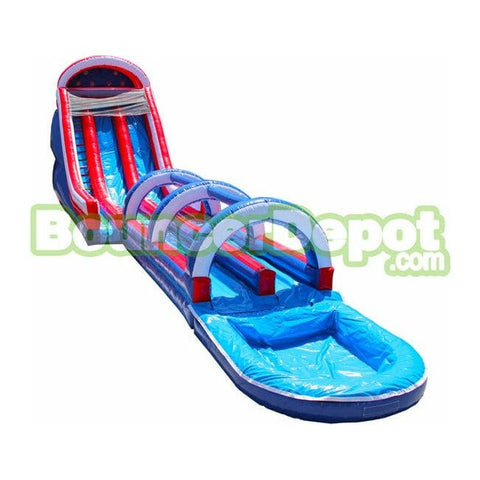 Bouncer Depot Water Parks & Slides 21'H Commercial Water Slide With Slip by Bouncer Depot 781880221111 2125 21'H Commercial Water Slide With Slip by Bouncer Depot SKU# 2125